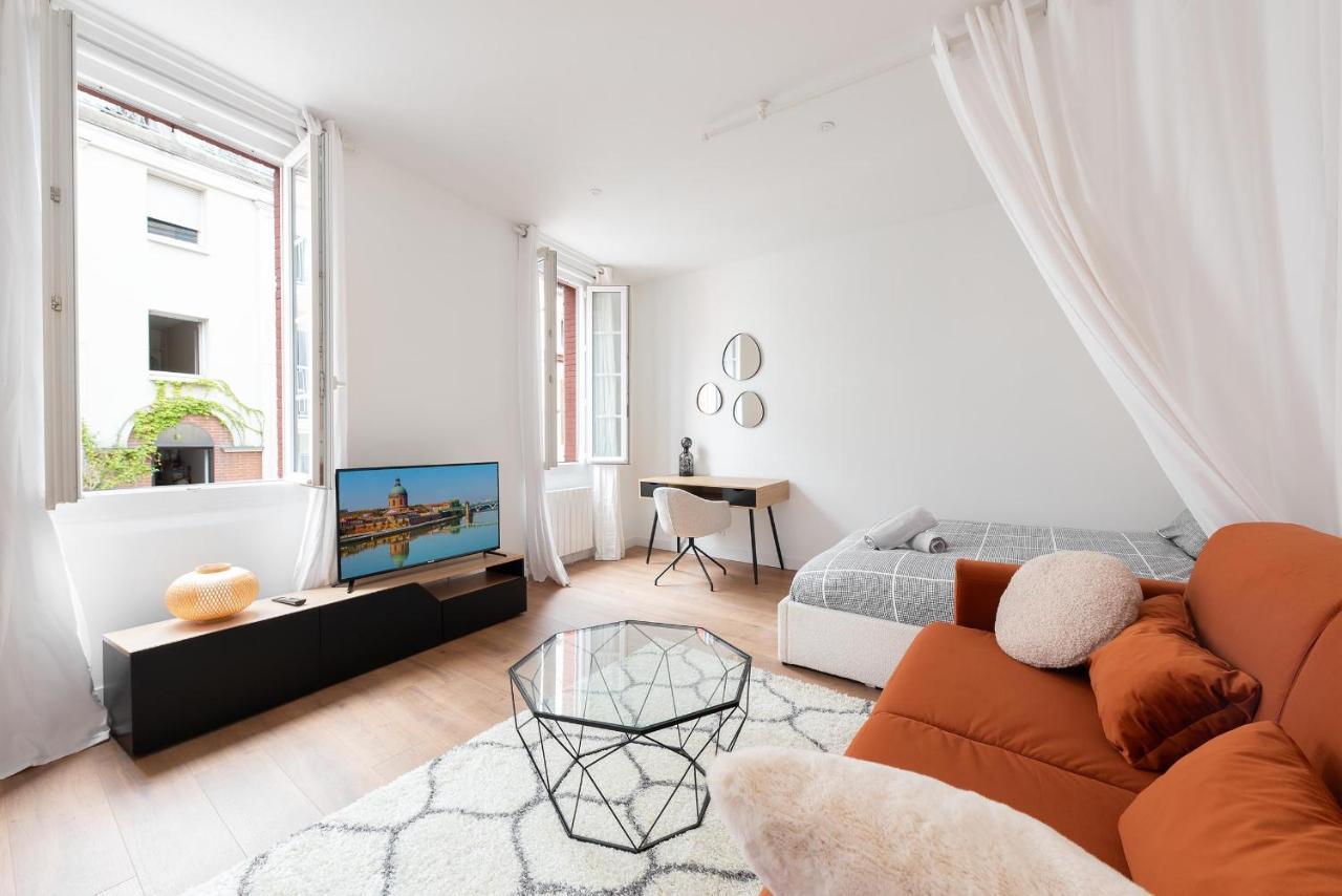 Appartement Moderne A 2 Pas De La Gare Toulouse Eksteriør bilde