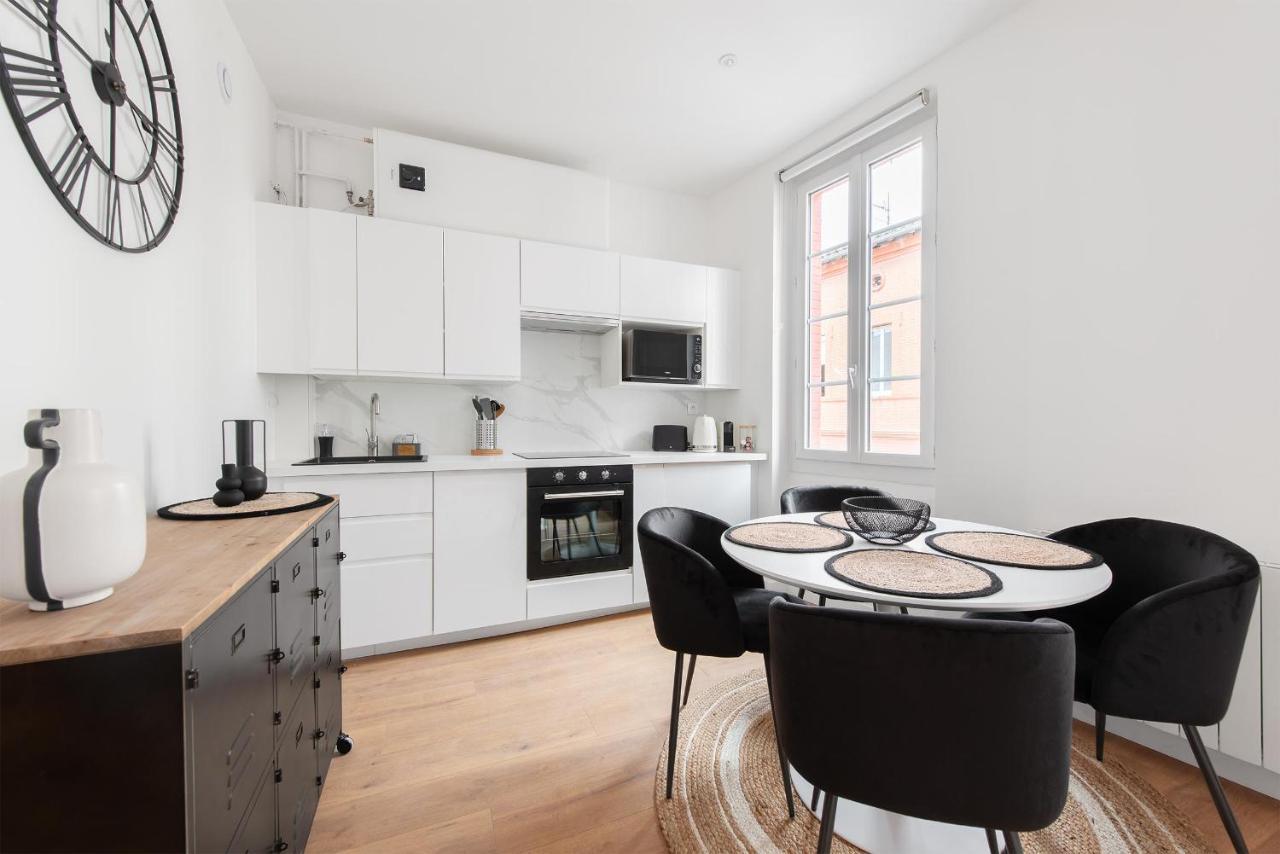 Appartement Moderne A 2 Pas De La Gare Toulouse Eksteriør bilde